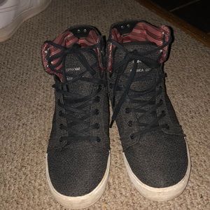 Supra high top shoes